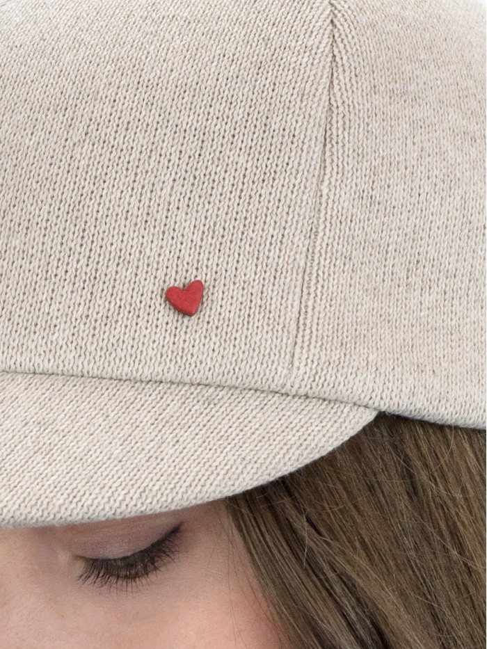 Бейсболка трикотажная светло-бежевого цвета Д-11Т-1