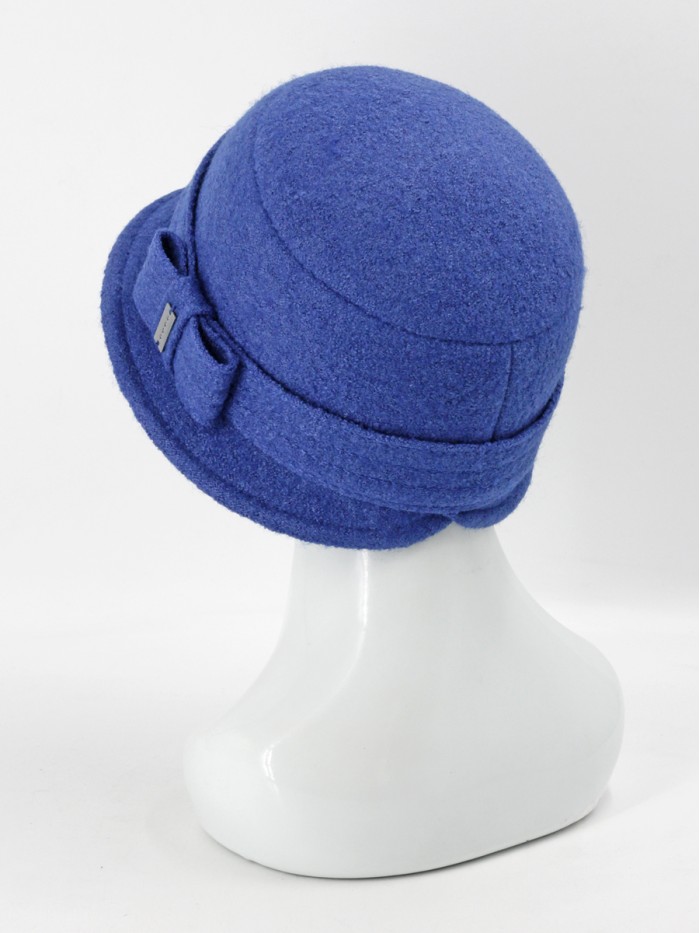 Шляпа с узкими полями цвет электрик Д-251/1