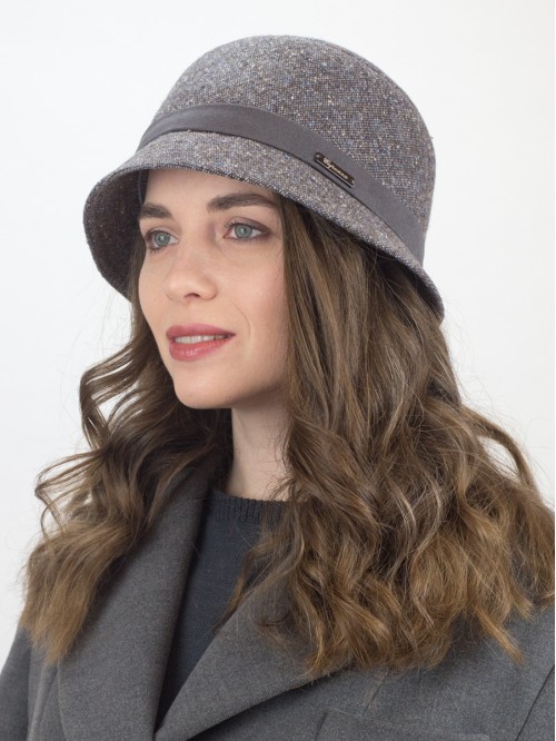 Мягкая шляпка в "клетку&qu...