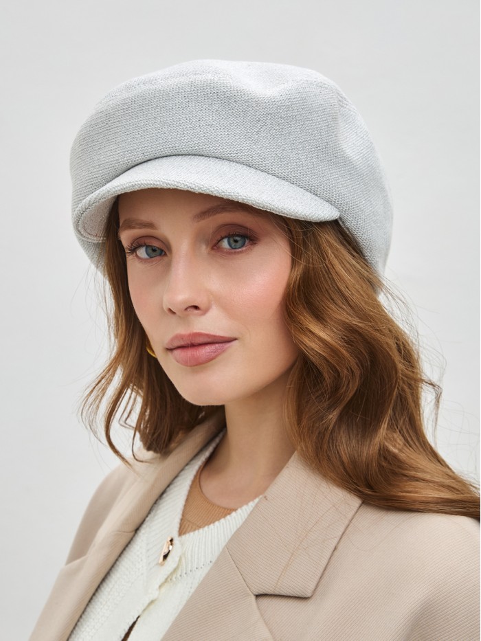 Кепка "Перевертыш" цвет серебряный Д-543/1Б