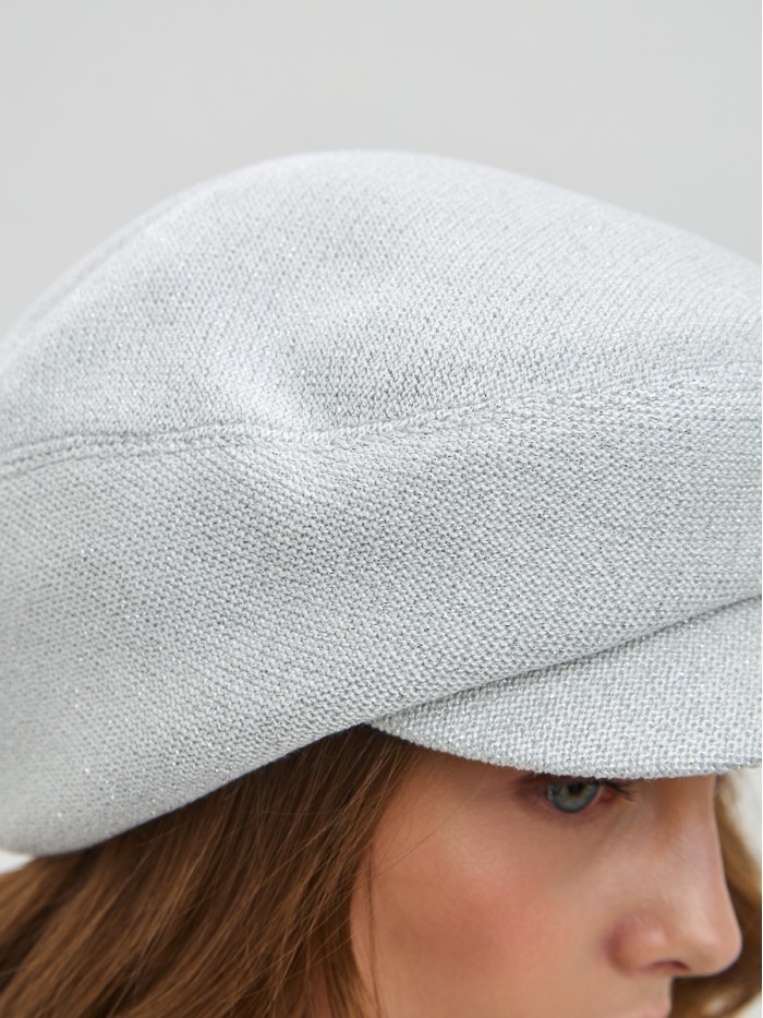 Кепка "Перевертыш" цвет серебряный Д-543/1Б