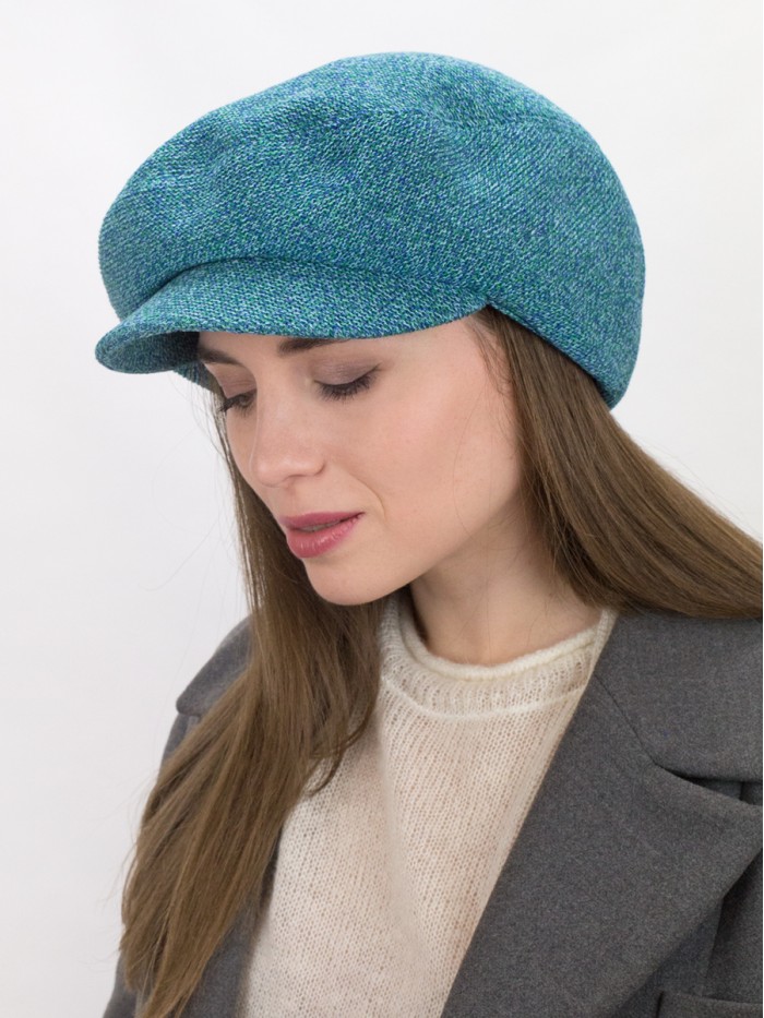 Кепка "Перевертыш" цвет бирюзовый Д-543/1Б