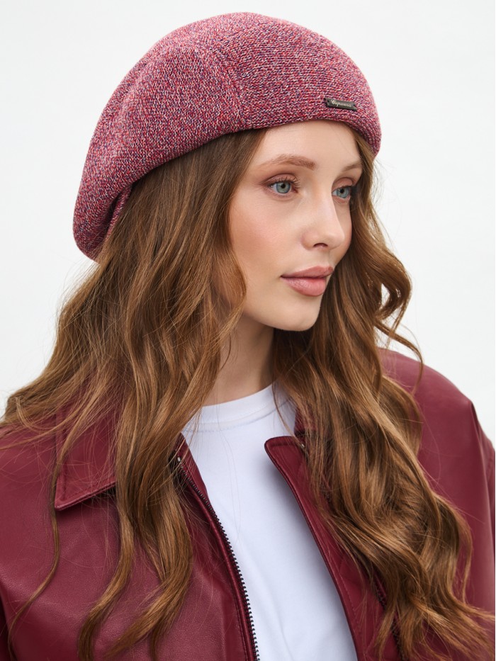 Кепка "Перевертыш" цвет коралловый Д-543/1Б