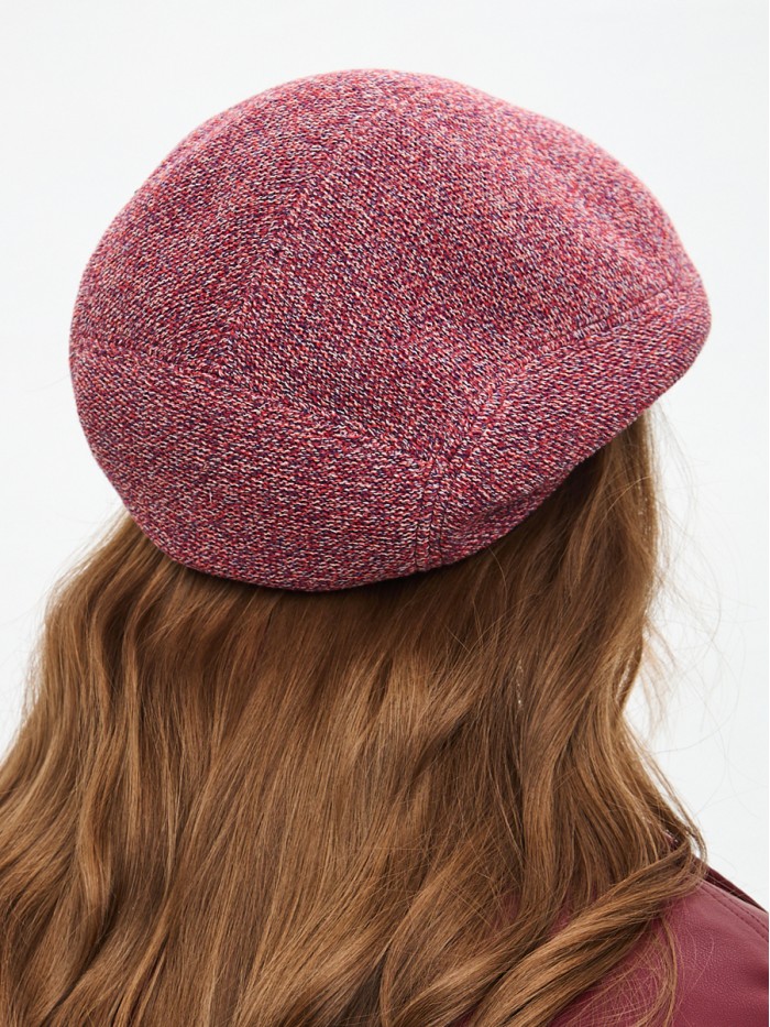 Кепка "Перевертыш" цвет коралловый Д-543/1Б