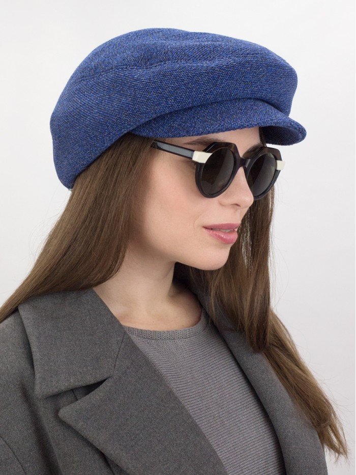 Кепка "Перевертыш" цвет синий Д-543/1Б