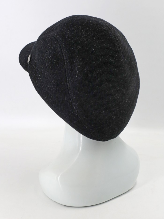 Элегантная кепка цвет черный Д-543/2А