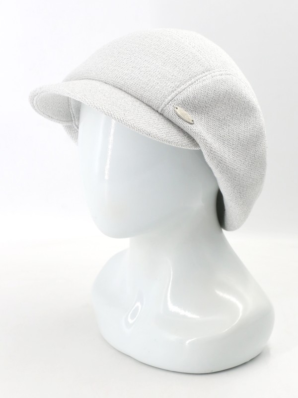 Элегантная кепка цвет серебряный Д-543/2А