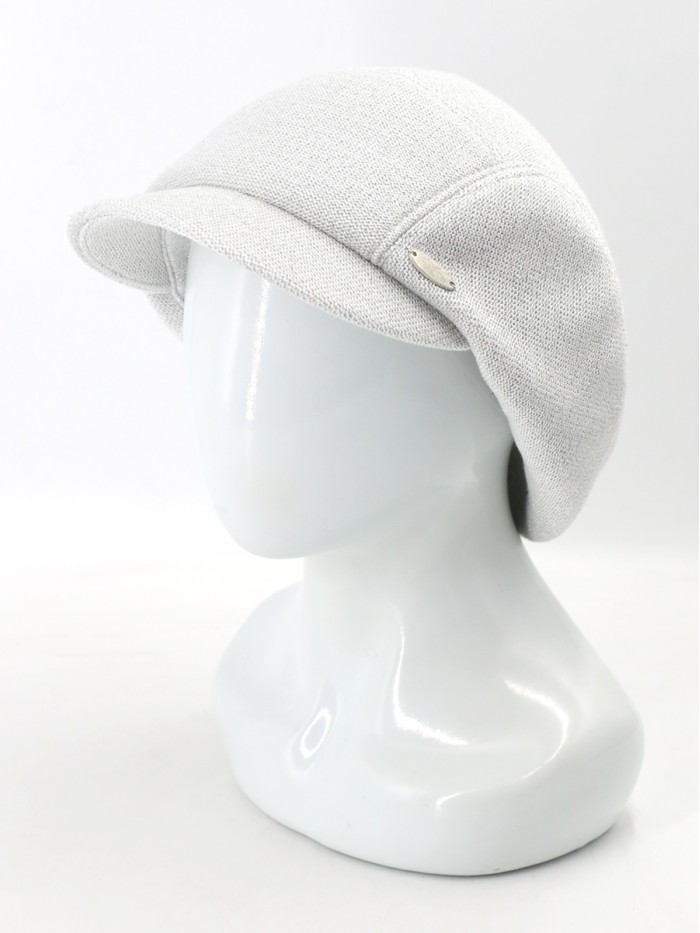 Элегантная кепка цвет  серебряный Д-543/2А