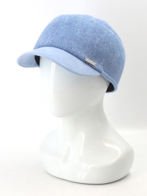 Бейсболка комбинированная "Немка" цвет голубой Д-559Т