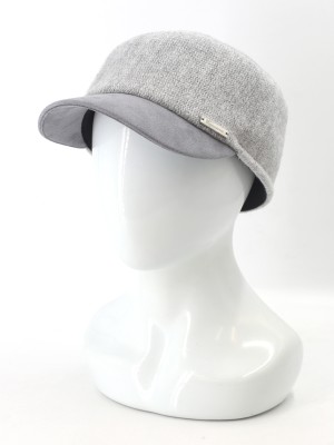Бейсболка комбинированная "Немка" цвет серый Д-559Т