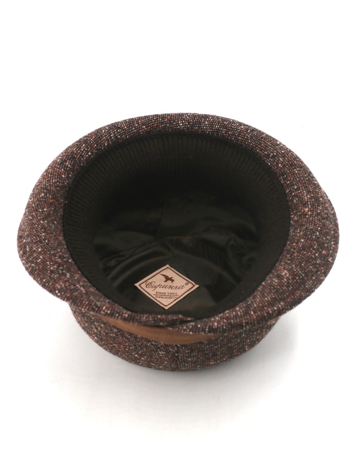 Д-567 коричневый-черный шляпа