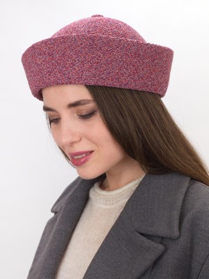 Шляпа "Морячка" цвет коралловый Д-569/1