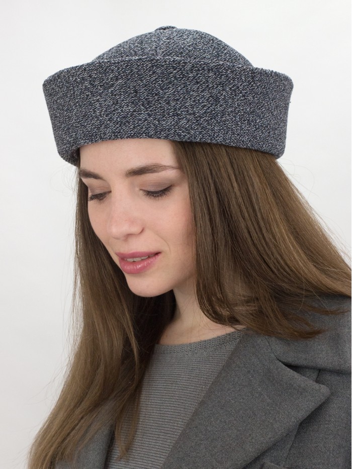 Шляпа "Морячка" цвет маренго Д-569/1