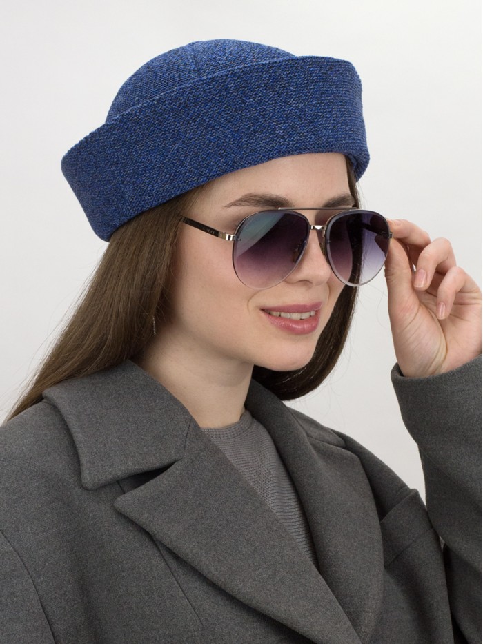 Шляпа "Морячка" цвет синий Д-569/1