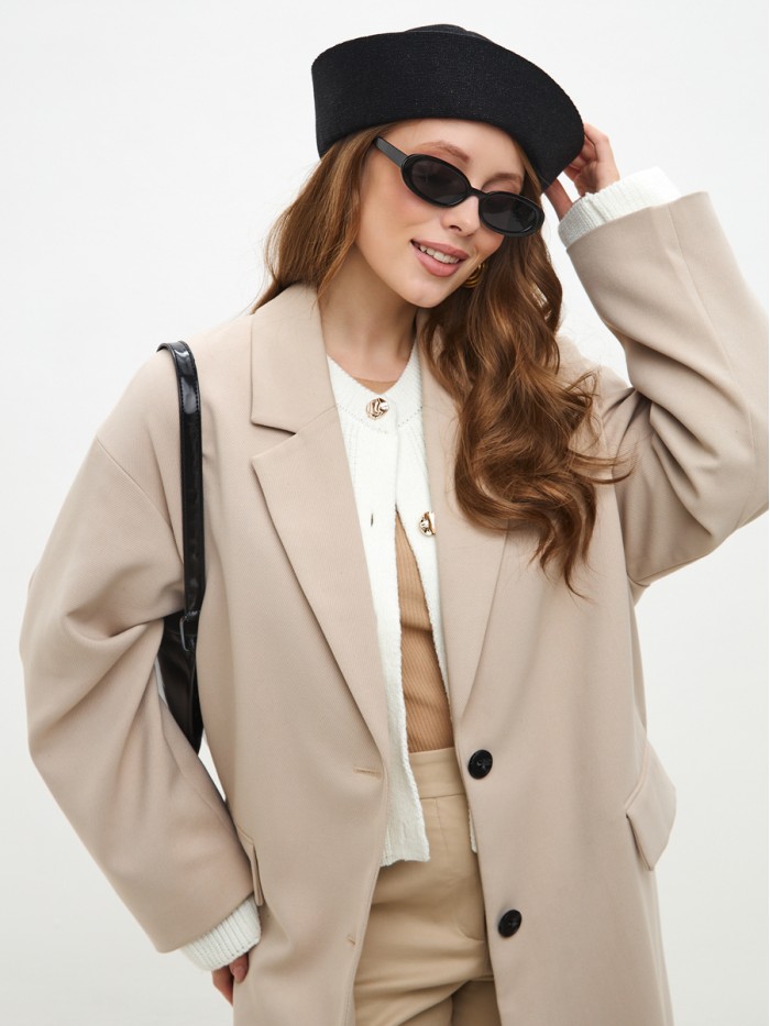 Шляпа с металлизированным эффектом цвет черный Д-569