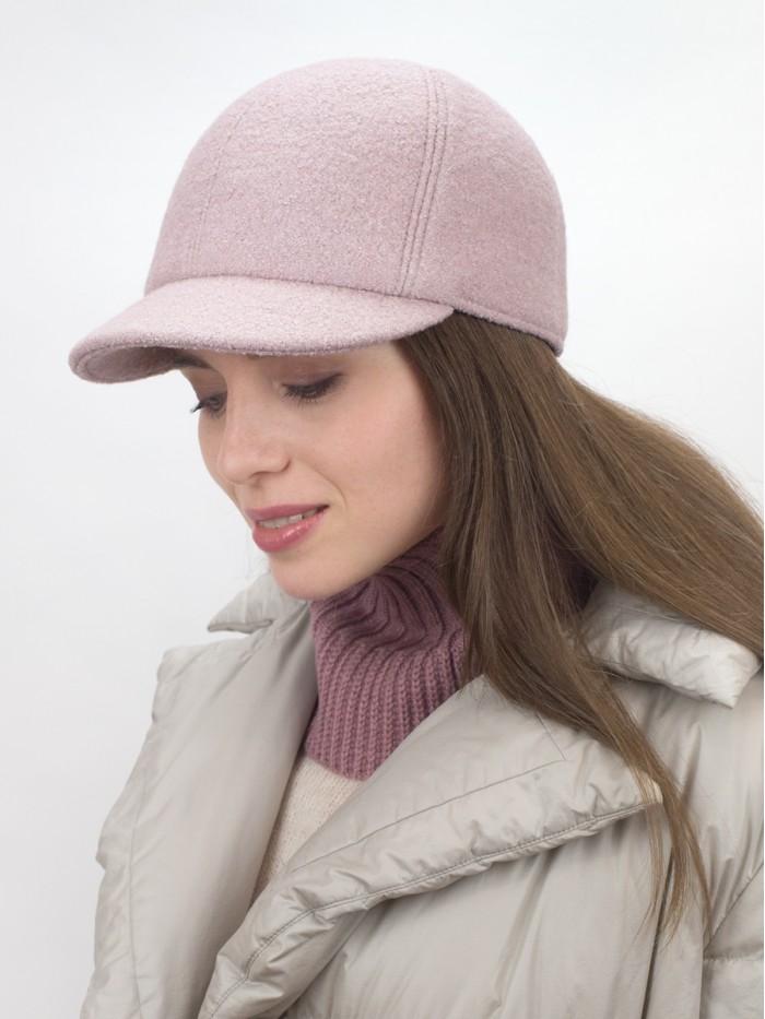 Комплект бейсболка с балаклавой цвет кремовый Д-639К