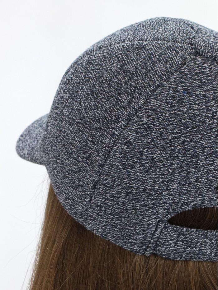 Бейсболка с оригинальной текстурой цвет маренго Д-701/1