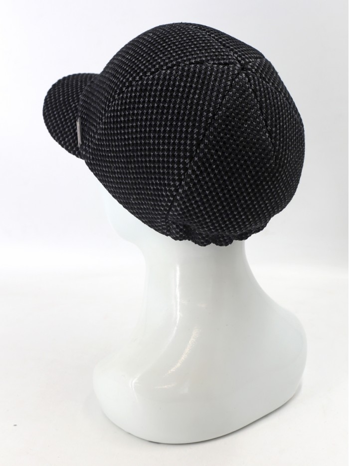 Бейсболка из 3D трикотажного полотна цвет черный-маренго Д-739Т Бейсболка из 3D трикотажного полотна цвет черный-маренго Д-739Т