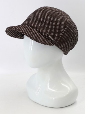 Бейсболка из 3D трикотажного полотна цвет шоколадный Д-739Т
