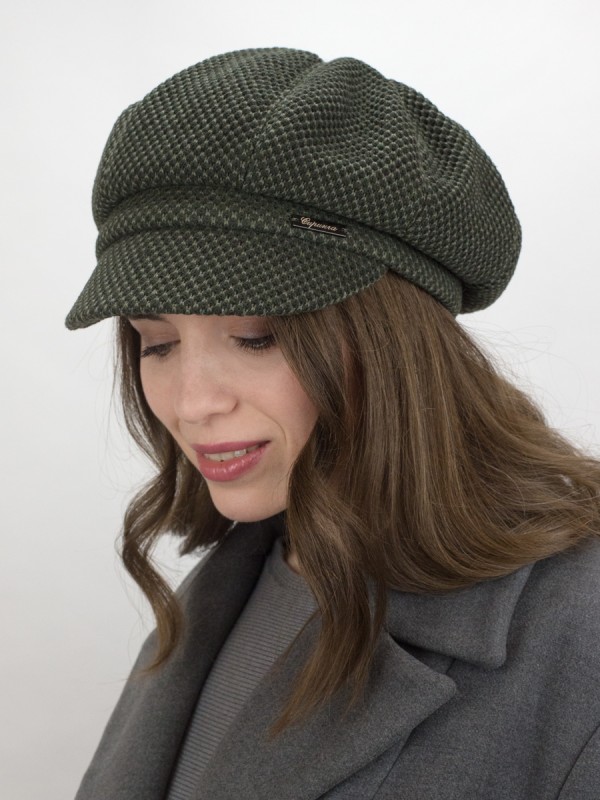 Кепка из 3D трикотажа цвет хаки Д-742Т