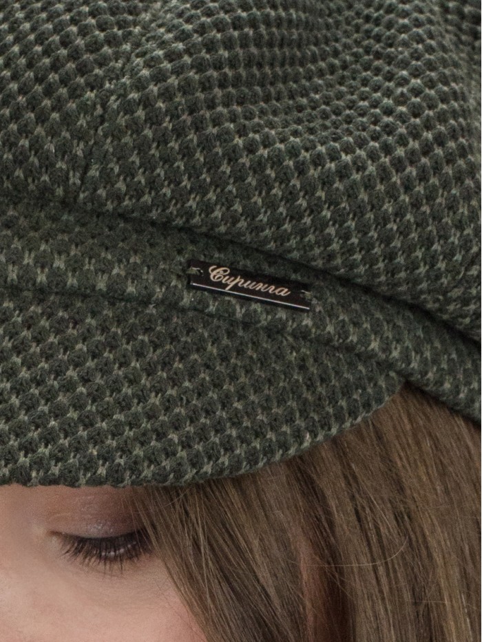 Кепка из 3D трикотажа цвет хаки Д-742Т