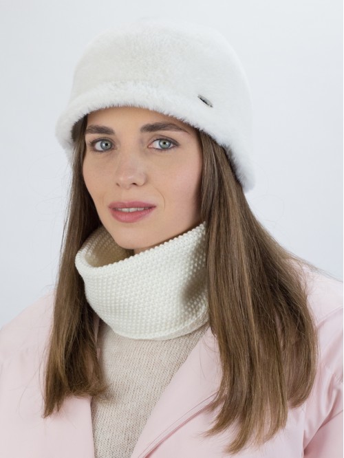 Комплект со снудом из эко-м... Комплект со снудом из эко-м...