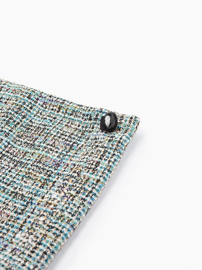 Комплект бейсболка со снудом цвет бирюзовый-бежевый ДК-11Ш