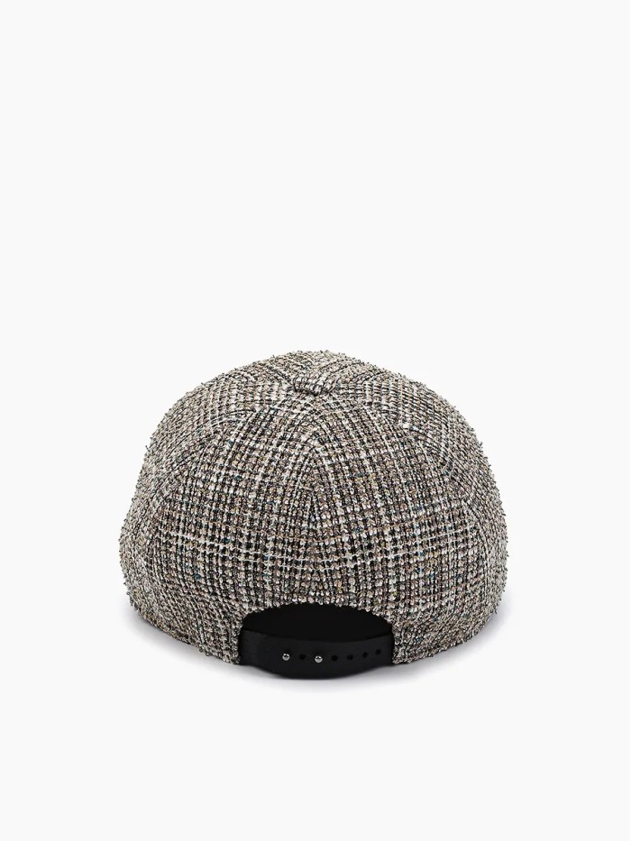 Комплект бейсболка со снудом цвет коричневый-бежевый ДК-11Ш