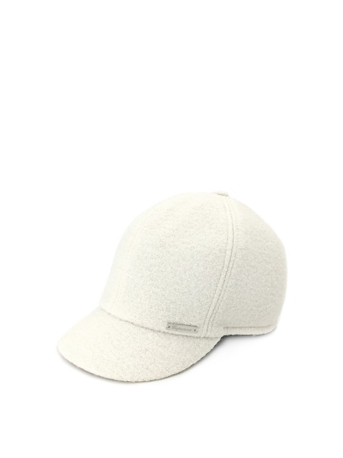 Комплект из бейсболки и снуда цвет молочный ДК-539