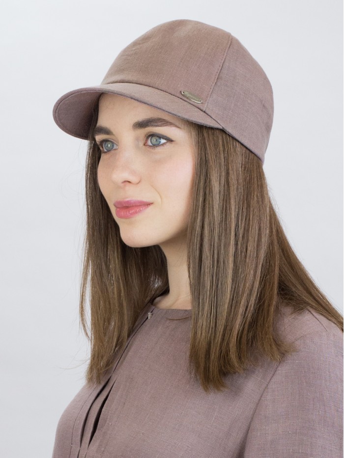 Л-339 кофейный бейсболка