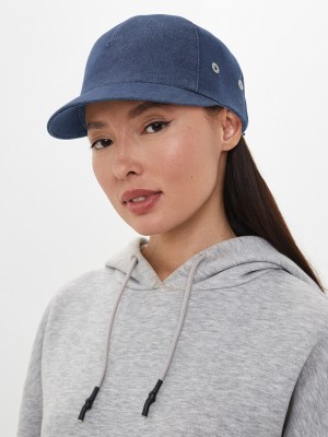 Джинсовая бейсболка цвет джинсовый Л-339Д