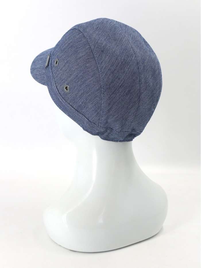 Женственная бейсболка цвет темно-джинсовый Л-414