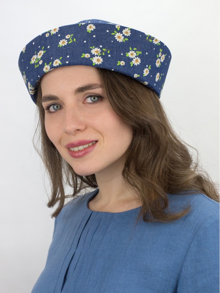 Морячка цвет джинсовый-зеленый Л-569/1