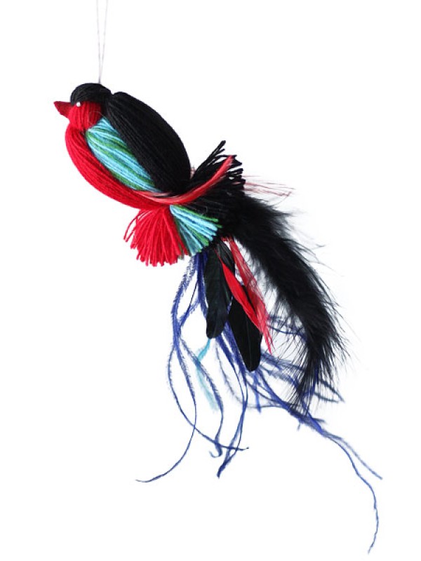 Украшение на елку "Райская птица"