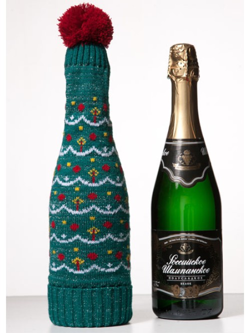 Подарочный чехол на шампан...