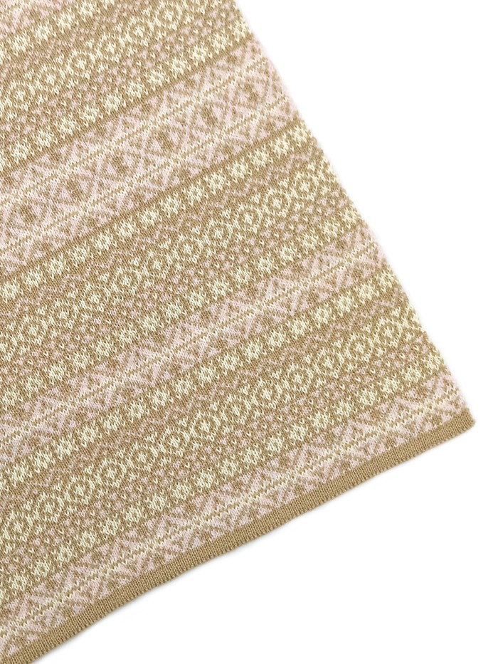 Шарф песочный-розовый-светло-желтый цвет ТД-433/1А