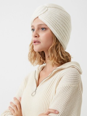 Чалма утепленная двойная цвет молочный ТД-454