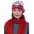 Новогодняя шапочка "Дед Мороз" цвет красный ТД-4621 300р.