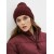 Шапочка бини с отворотом цвет бордовый ТД-4711 890р.