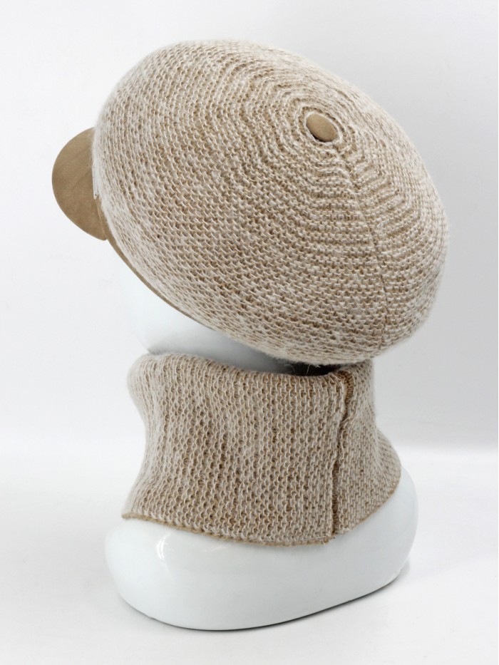 Комплект комбинированный бежевого-молочного цвета ТД-497