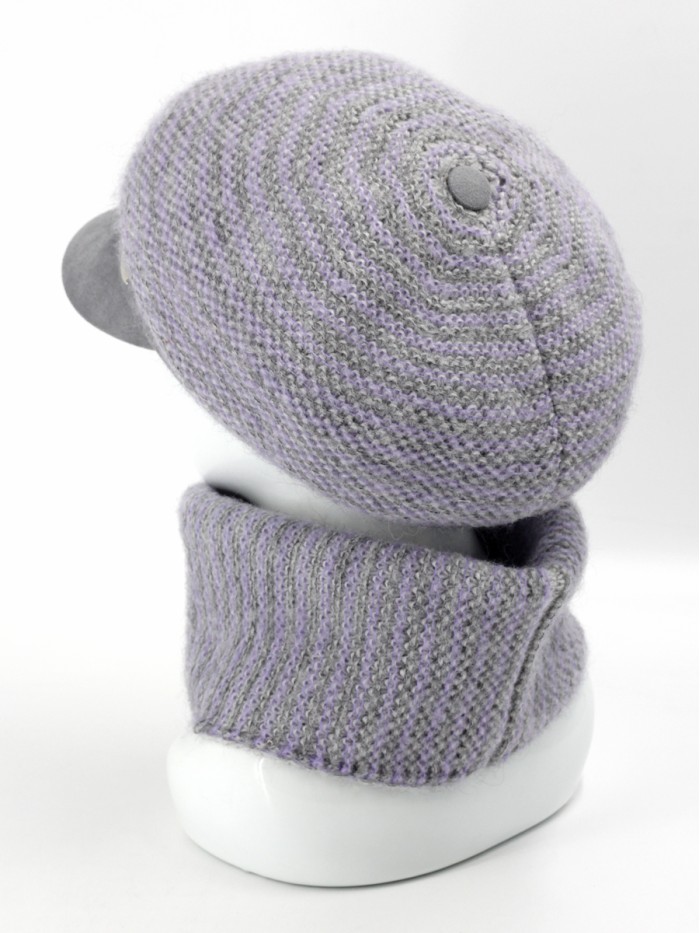 Комплект комбинированный цвет светло-серый-сиреневый ТД-497