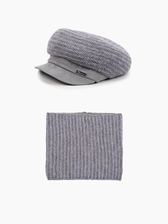 Комплект комбинированный цвет светло-серый-сиреневый ТД-497