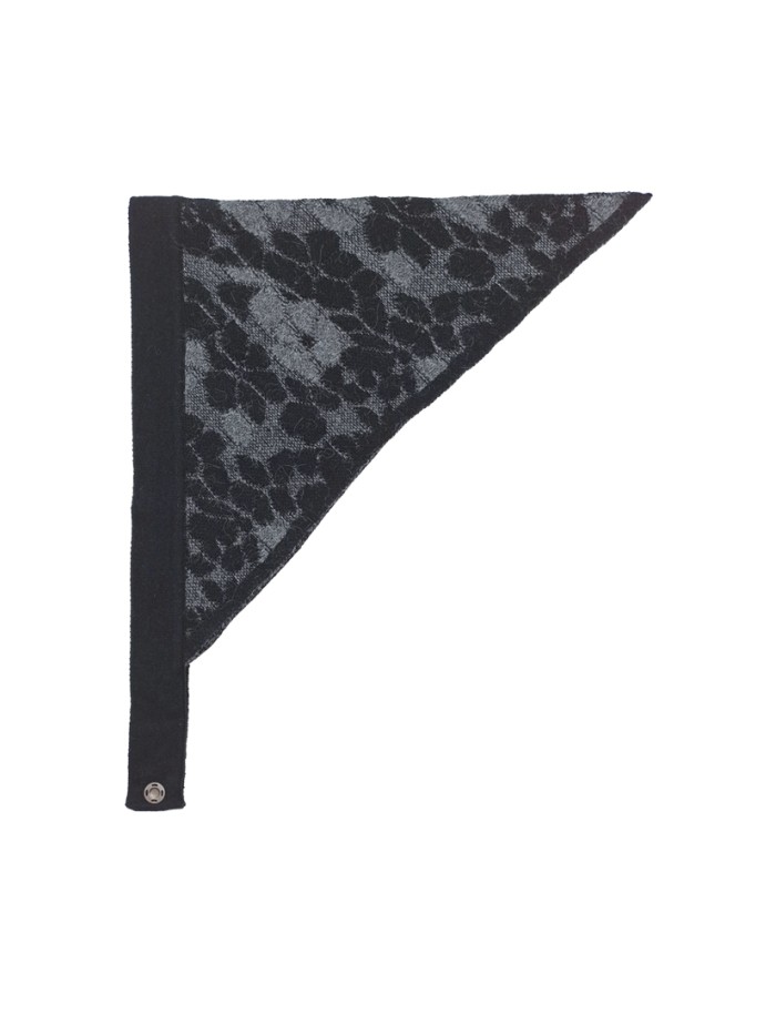 Модная косынка цвет черный ТД-512