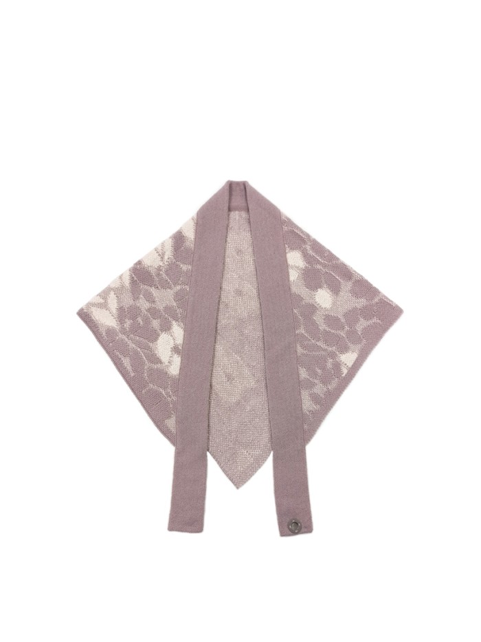 Модная косынка цвет розовый ТД-512