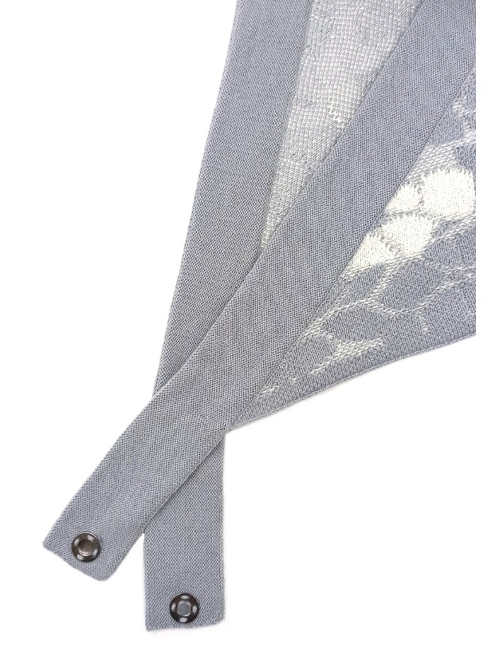 Модная косынка цвет серый ТД-512