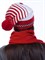 Новогодняя шапка ТД-462 красный-молочный - фото 12770